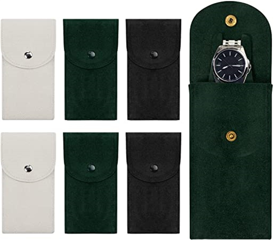 Men'S Grooming Package - SheepSew 6Pcs 휴대용 Flannelette 패브릭 시계