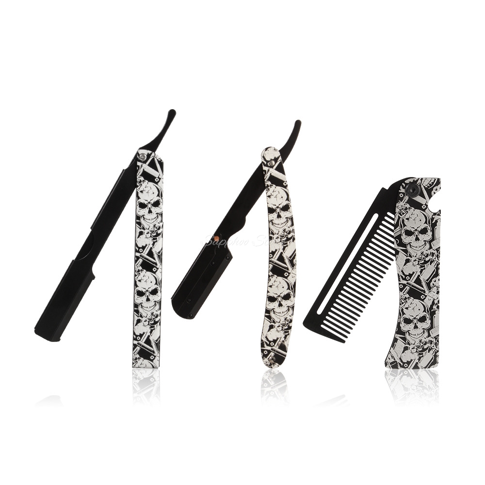 Men'S Grooming Essentials - 2026 바버 폴딩 스트레이트 면도기 세트
