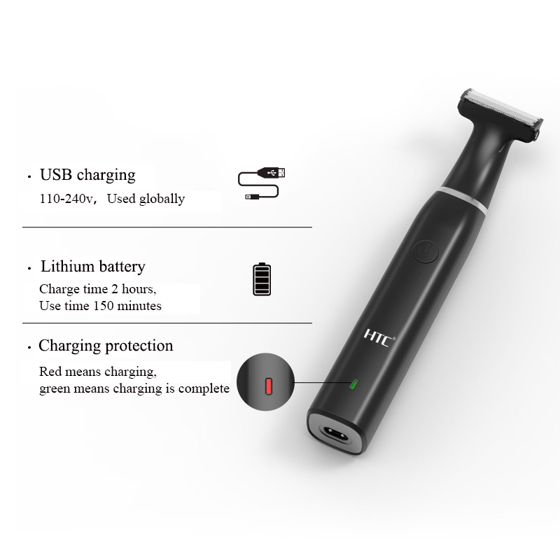 HTC 남성용 전기 사타구니 헤어 트리머 음모 헤어 트 - Men'S Grooming Essentials 리뷰 및 가격