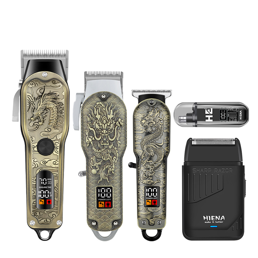 HIENA 남성용 전문 헤어 클리퍼 5종 세트, 정밀  - Men'S Grooming Essentials 리뷰 및 가격